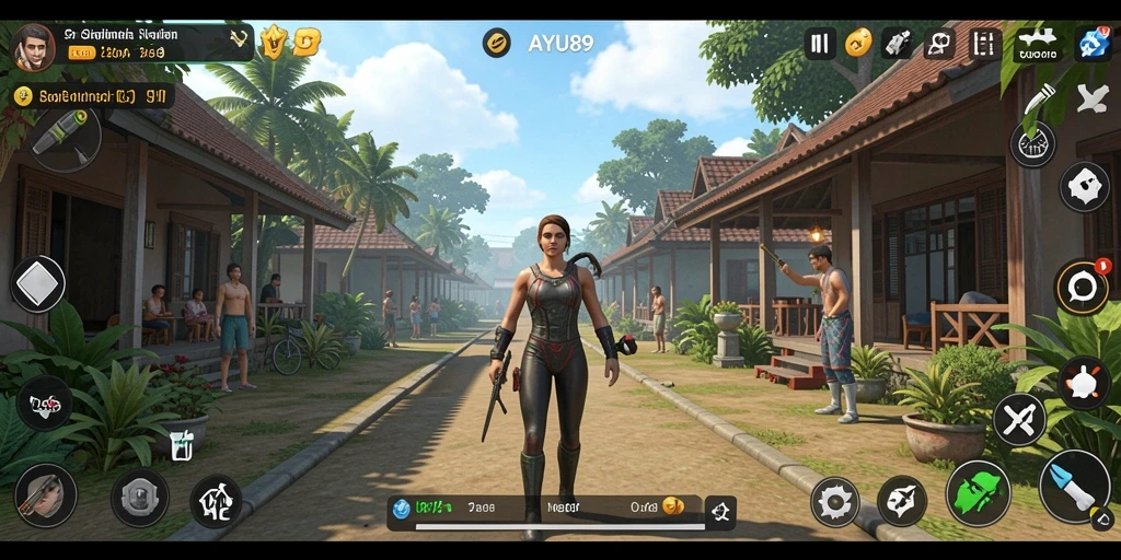 Gameplay AYU89 dengan grafik menakjubkan dan interaksi mendalam.