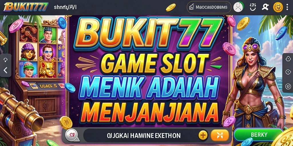 Gameplay seru BUKIT777 dengan mesin slot yang menarik.