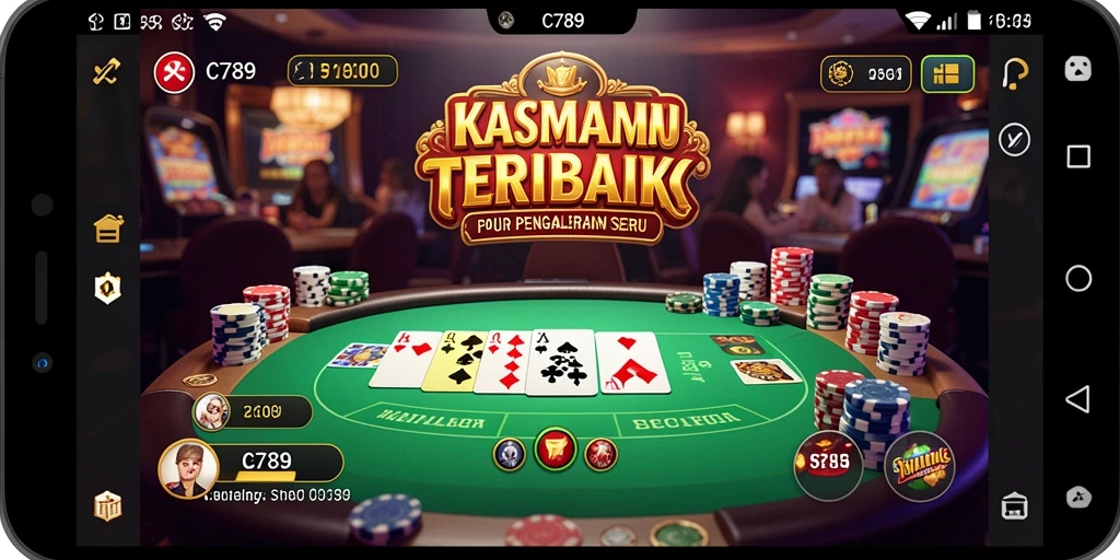 Tampilan menarik dari permainan kasino C789 yang menampilkan gameplay seru.