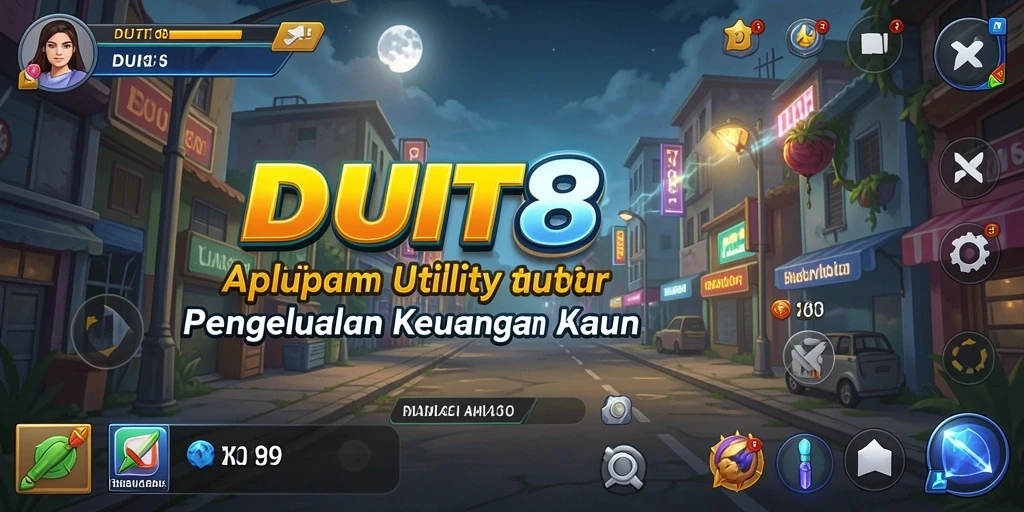 Tampilan aplikasi DUIT8 untuk pengelolaan keuangan yang lebih baik.