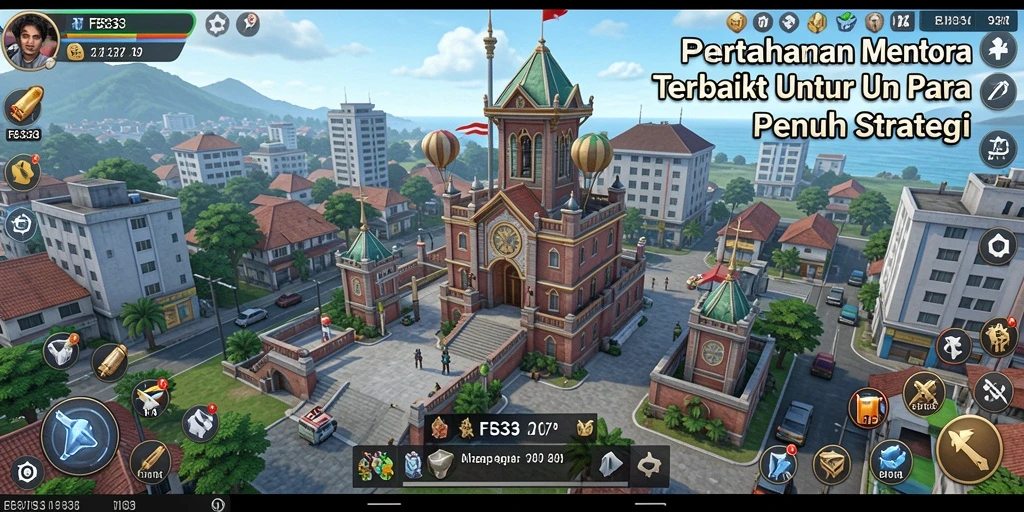 Gameplay seru dengan menara pertahanan yang strategis dalam FB333.