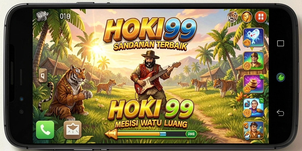 Tangkapan layar gameplay HOKI99 menampilkan area permainan yang cerah dan menarik.