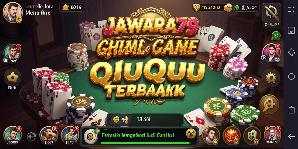 Screenshot gameplay QiuQiu dari JAWARA79 yang menarik dan seru.