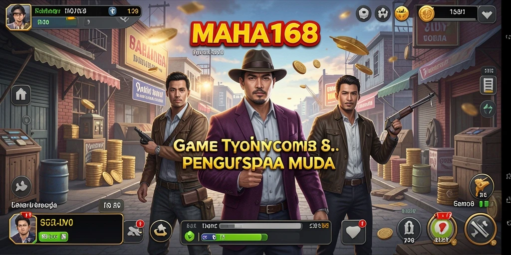 Tampilan gameplay MAHA168 dengan elemen Tycoon yang mengasyikkan.