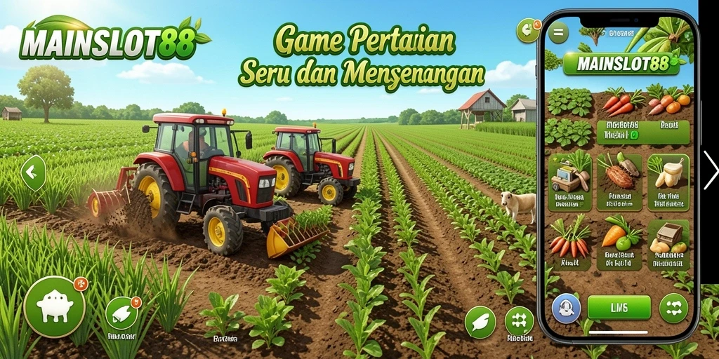 Gameplay seru dan interaktif di MAINSLOT88 dengan pertanian yang beragam.