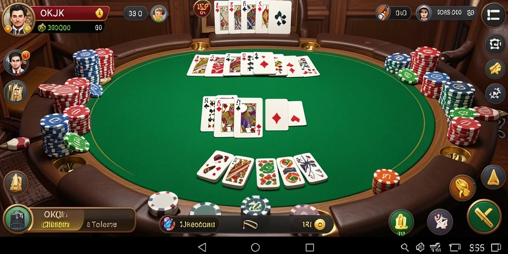Screenshot dari gameplay QiuQiu yang seru dan menarik.