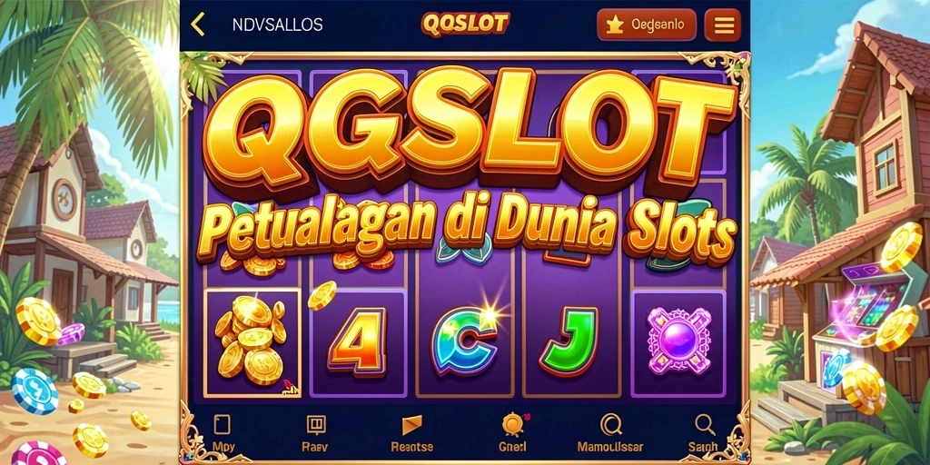 Tampilan gameplay menarik di dalam QQSLOT dengan petualangan menyenangkan.