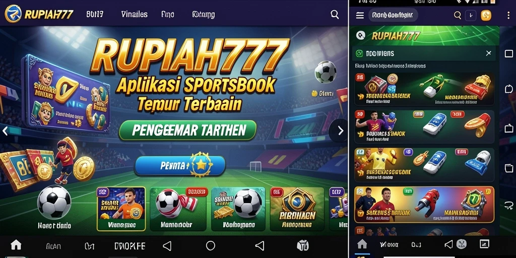 Tampilan gameplay RUPIAH777 dengan fitur taruhan olahraga yang menarik.