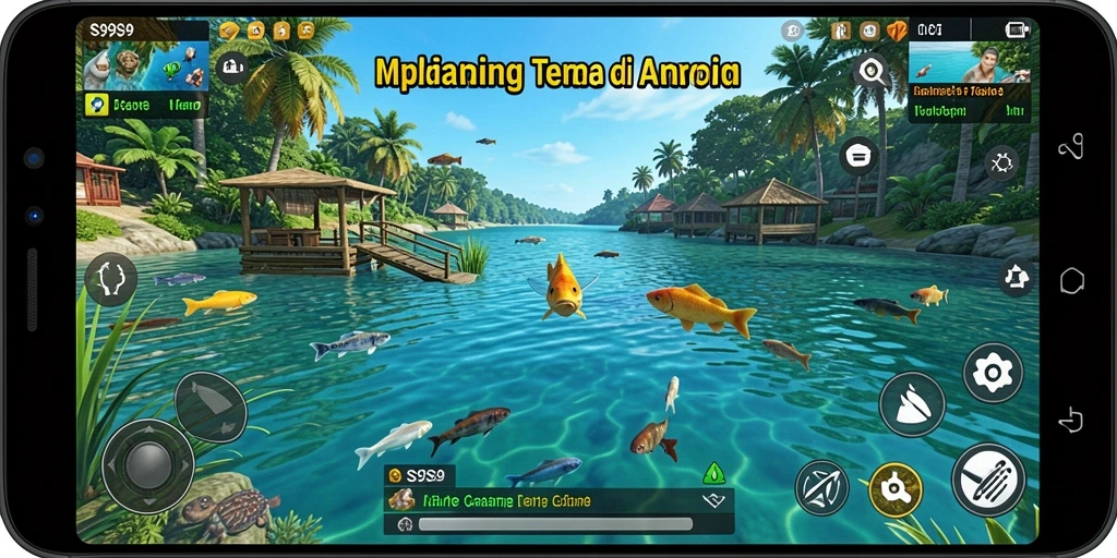 Tangkapan ikan spektakuler dalam aksi gameplay S9S9.