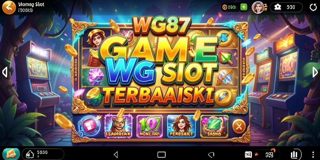 Tangkapan layar utama WG87 menampilkan gameplay dinamis dan menarik.